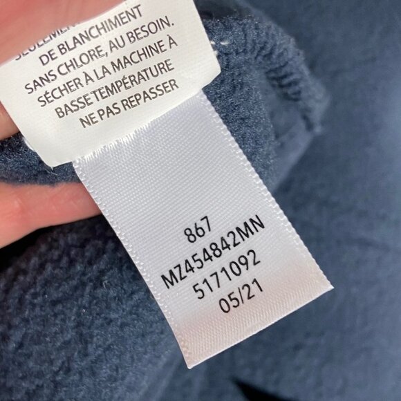 NEW Nordstrom Zella Navy Blue Size XL Mens‎ Sweatshirt Pullover Quarter Zella - Picture 8 of 11